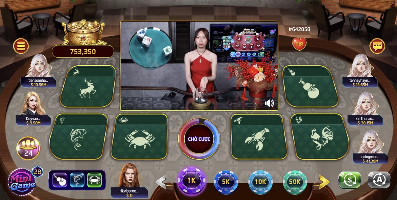 Game giải trí dân gian Bầu cua Rikvip siêu hấp dẫn