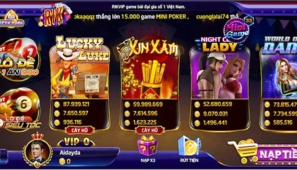 Game xin xăm hấp dẫn nhất Rikvip - Cách chơi và luật chơi game