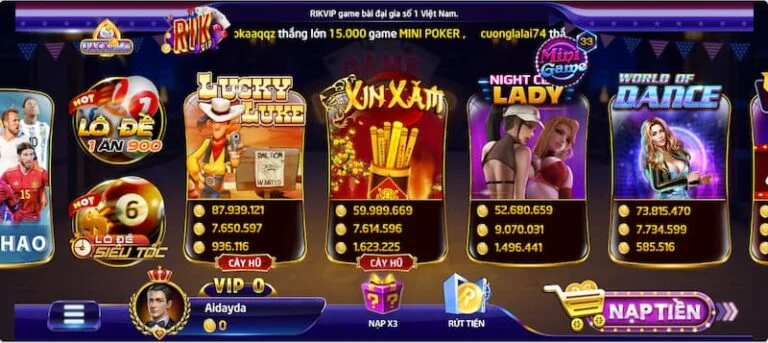 Game xin xăm hấp dẫn nhất Rikvip - Cách chơi và luật chơi game