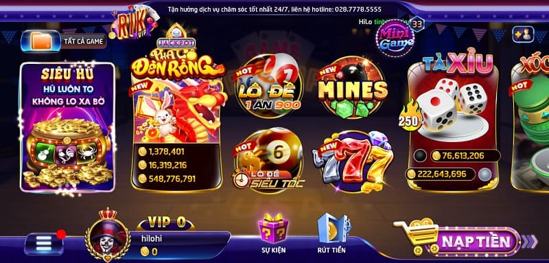 Hướng dẫn anh em chơi phá cỗ đèn rồng tại cổng game Rikvip