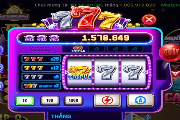 Cực phẩm game Slot đổi thưởng Siêu nổ hũ 777