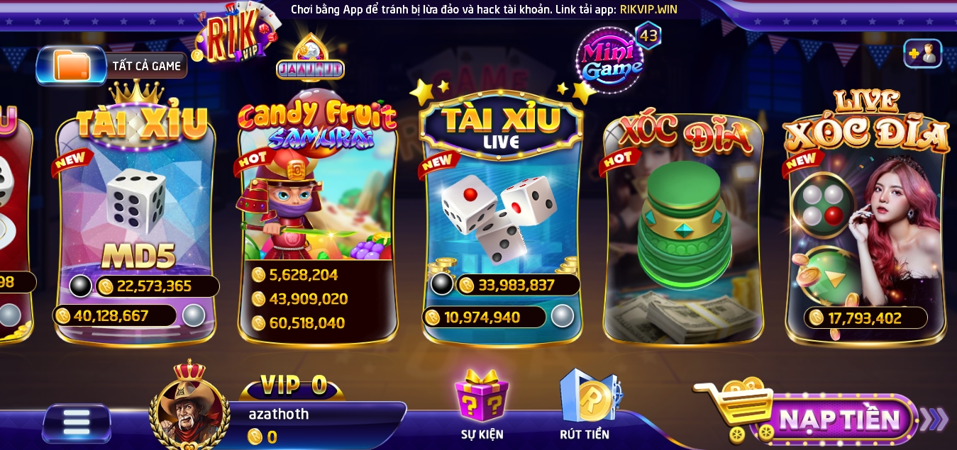 Bỏ túi bí kíp săn hũ mini Candy hiệu quả tại cổng game Rikvip