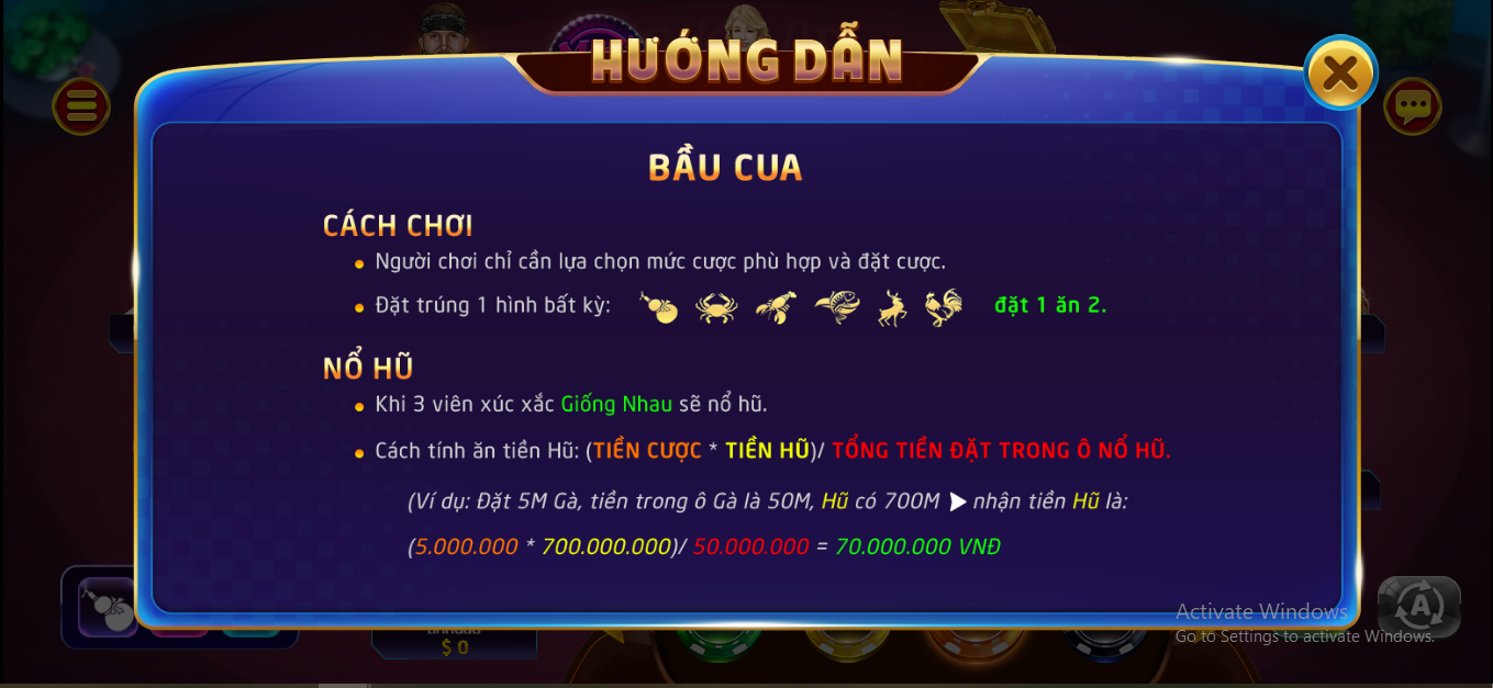 Các vấn đề cược bầu cua online hay gặp tại nhà cái Rikvip