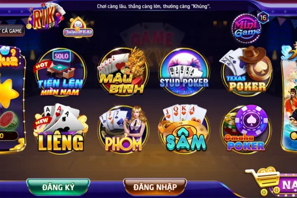 Hệ số thưởng của game bài Sâm tại nhà cái Rikvip