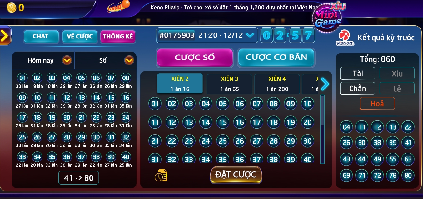 Lộ diện sảnh Lô đề siêu tốc thưởng cao tại cổng game Rikvip